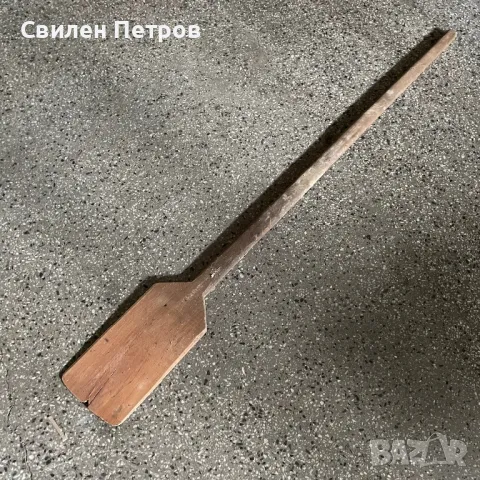 Дървена лопата и стара ножица, снимка 2 - Други ценни предмети - 49787715