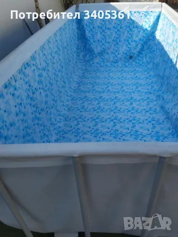 Басейн Bestway пълен комплект + ПОДАРЪЦИ, 4.12 м х 2.01 м х 1.22 м, снимка 2 - Басейни и аксесоари - 49199050