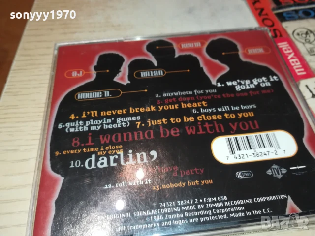 BACKSTREET BOYS CD 1308250943, снимка 6 - CD дискове - 51348364