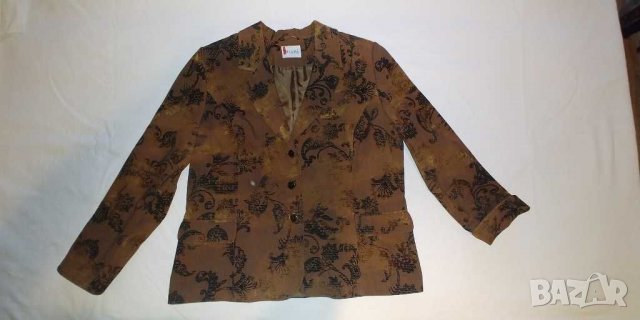 Отлично сако, размер 54, в кафяво, снимка 8 - Сака - 30953435