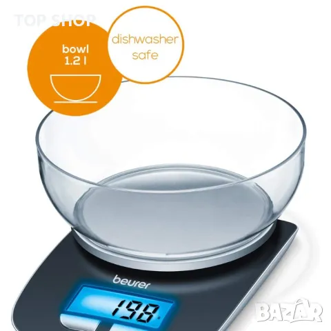 Домакинска везна Beurer KS25, снимка 4 - Електронни везни - 48780341