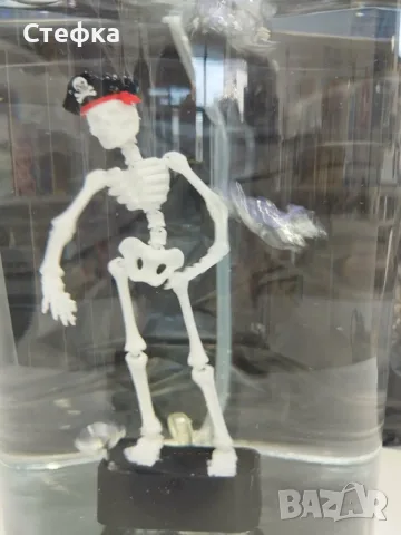Танцуващ скелет, dancing skeleton за аквариум, снимка 3 - Аквариуми - 55726595