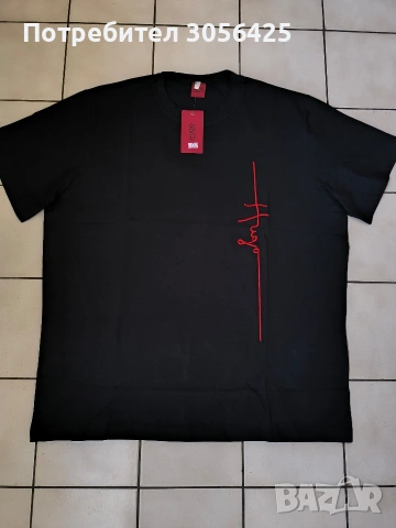 Памучна тениска ГИГАНТ 3XL, 4XL, 5XL, 6XL,7XL, снимка 4 - Спортни дрехи, екипи - 54096792