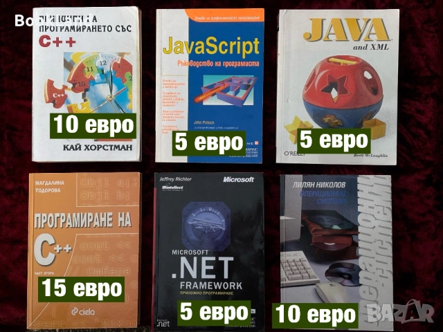 Справочници за програмиране – C++ | Java Script| Java & XML| Алгоритми на C| Linux 