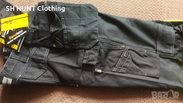 Snickers 3235 High-Vis Cotton Holster Pocket Work Trousers размер 46 / S работен панталон W4-266, снимка 12 - Панталони - 52075647