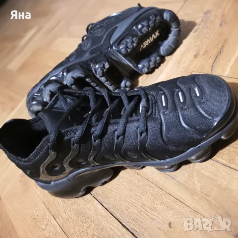 Nike Air VaporMax Plus черни, размер 39 – носени само 2 пъти