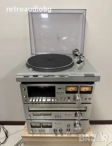 🔈Винтидж аудио сет - система TECHNICS - Усилвател, тунер, дек и грамофон🔈, снимка 4 - Аудиосистеми - 55770638