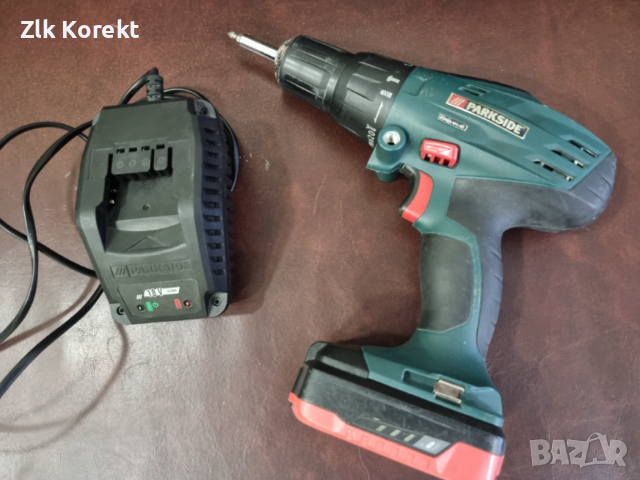Акумулаторен ударен винтоверт Parkside, снимка 2 - Винтоверти - 54090636