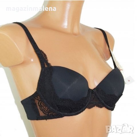 Triumph 70B,75B,70C,75C,80C,85C,70D,75D черен сутиен без подплънки черни сутиени Триумф, снимка 1