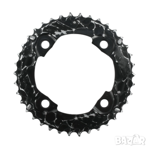 38t Shimano SLX FC-M675 AM Double плоча за МТБ 104mm BCD 4-bolt, снимка 2 - Части за велосипеди - 51924542