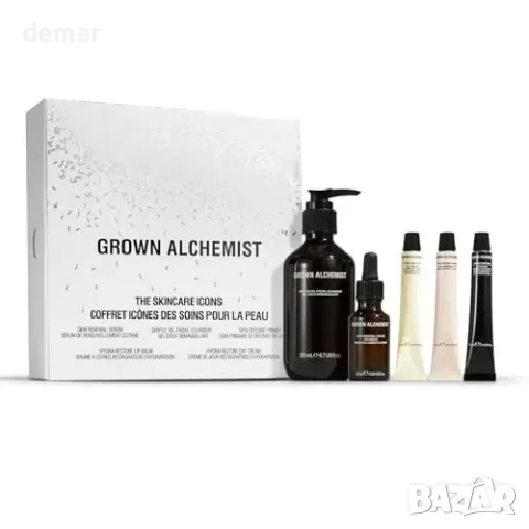 Подаръчен комплект за грижа за лице Grown Alchemist с почистващ гел и серум, снимка 2 - Други стоки за дома - 56011797