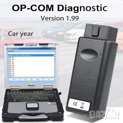 Opel OBD 2 диагностика, V1.99 CANBUS, четец на кодове, за OPEL, PIC18F458, FT232 чип, скенер OP COM, снимка 3 - Аксесоари и консумативи - 44350481