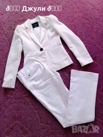 Стилен сет от панталон и блейзър, снимка 5 - Комплекти - 50393661