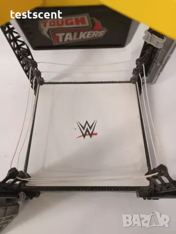 Ринг за играчки WWE Tough Talkers Wrestling Ring Playset with Cage and Ropes кеч wrestling, снимка 9 - Колекции - 48447598