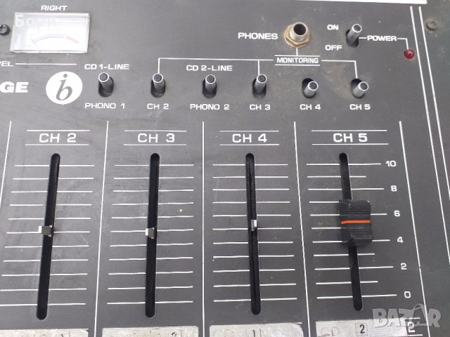 Смесителен пулт BANDRIDGE MX 2500 , снимка 3 - Ресийвъри, усилватели, смесителни пултове - 31914639