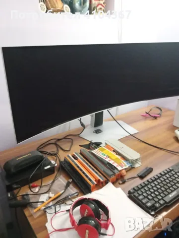 Samsung Odyssey G9 OLED 49 5k , снимка 2 - Монитори - 56485158
