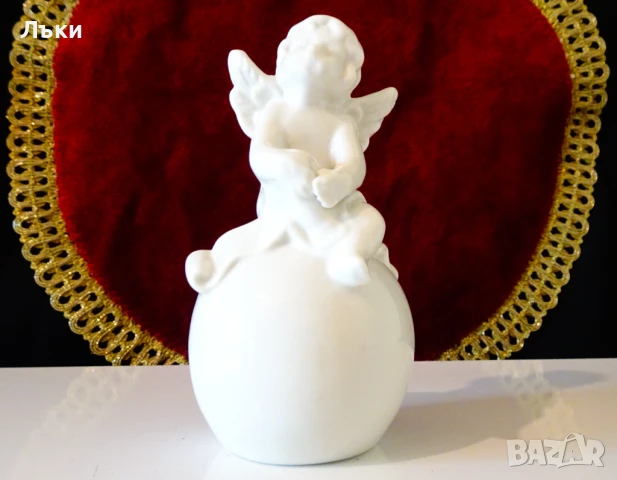 Порцеланова статуетка,фигура Ангел,Херувим. 