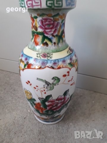 Китайска порцеланова ваза, снимка 2 - Вази - 31278955