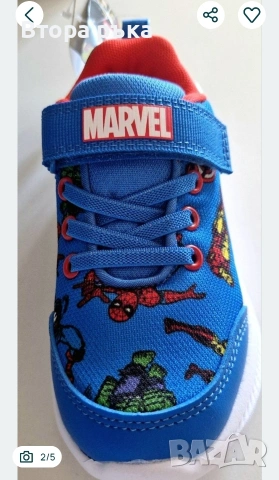 Нови оригинални детски маратонки Primark Marvel 27 номер, снимка 2 - Детски маратонки - 54218956