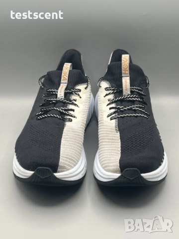 Мъжки маратонки HOKA ONE ONE Carbon X 3 – Black/White – Men’s US 12.5 (EU 47) черно бели за бягане, снимка 3 - Маратонки - 52966605