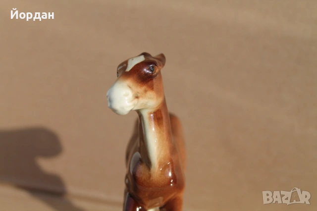 Порцеланова фигурка на конче, снимка 5 - Колекции - 53877291