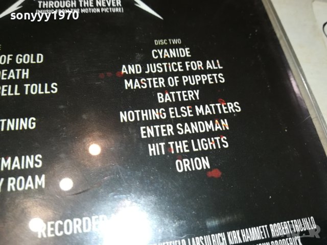 METALLICA X2 CD 3110231523, снимка 11 - CD дискове - 42793983