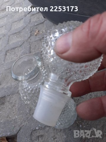 Стъклени гарафи лот, снимка 5 - Декорация за дома - 38504719