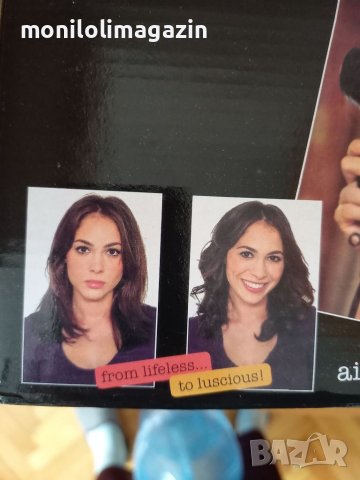 Уред за къдрици, който не изгаря косата. Използва се само сешуар. , снимка 3 - Аксесоари за коса - 37950203