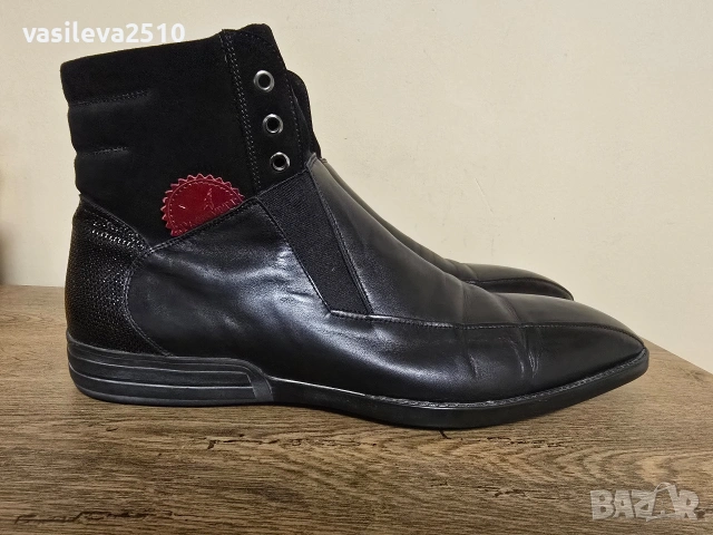 4US Cesare Paciotti оригинални мъжки боти , снимка 4 - Мъжки боти - 53892622