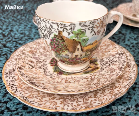Винтидж сервиз за чай / кафе , снимка 2 - Антикварни и старинни предмети - 55717165