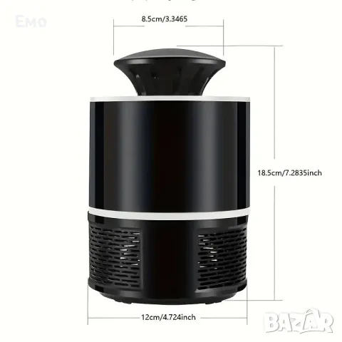 1бр Лампа против комари - LED светлина, снимка 2 - Други стоки за дома - 48726762