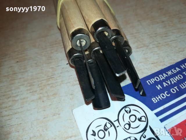 набор от 8 длета за дърворезба-14см, снимка 13 - Други инструменти - 30341261