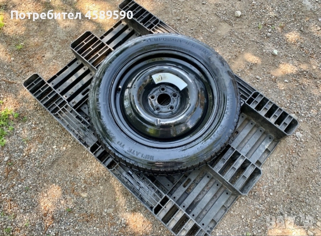 Резервна гума/Патерица 18цола ЕТ0 5x112 за Mercedes ML W163/W164, снимка 3 - Гуми и джанти - 51809835