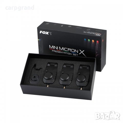 Сигнализатори Fox Mini Micron X 3 rod set