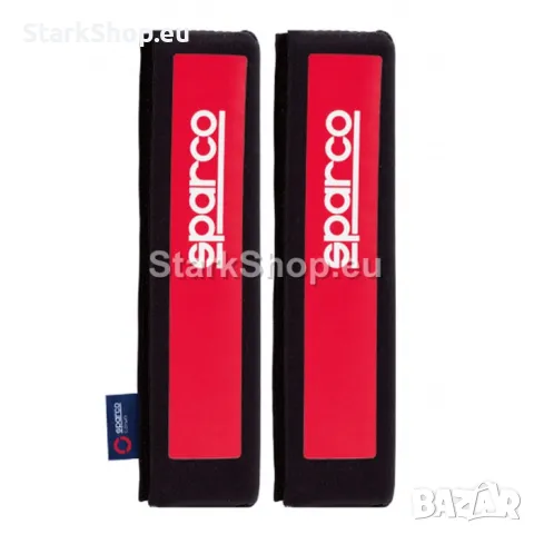  Протектор за колан Sparco син, черен, червен – 2бр, снимка 3 - Аксесоари и консумативи - 47525908