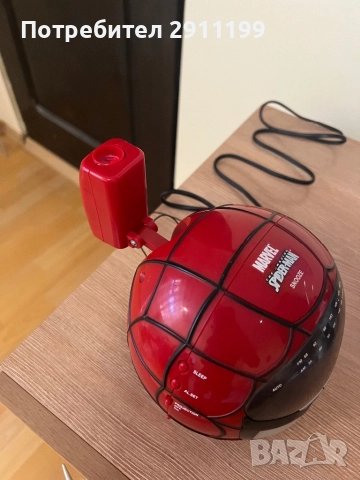 Радио будилник Spiderman, снимка 6 - Други - 51766402