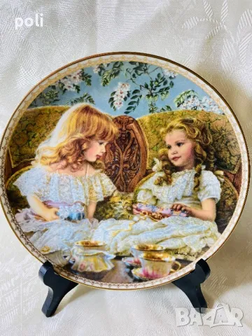 порцеланова чиния за стена 