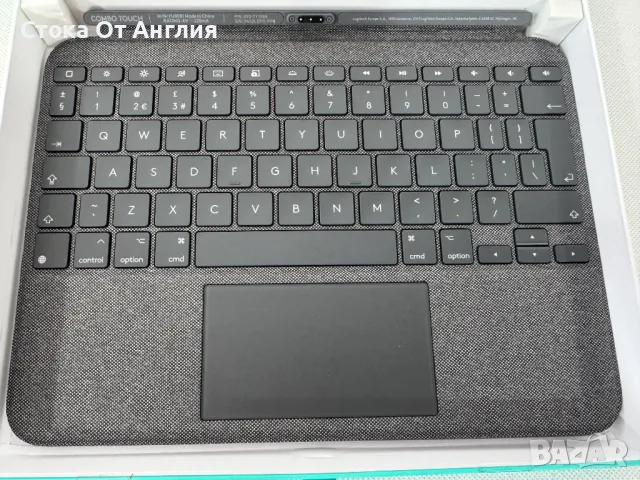 Клавиатура LOGITECH Combo Touch for iPad 10th, снимка 3 - Клавиатури и мишки - 50000268