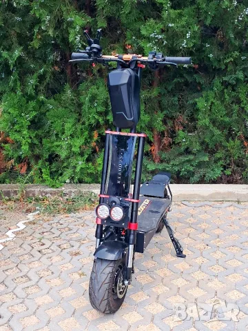 Голяма Електрически Скутер Тротинетка със Седалка, OBARTER X5 13" 8000W Хидравлични Спирачки 13 цола, снимка 7 - Друга електроника - 55853270