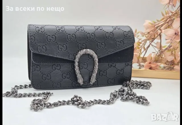 Gucci Дамска Чанта С Дълга Дръжка За През Рамо Гучи - Различни Цветове И Модели Код V30, снимка 8 - Чанти - 55943657
