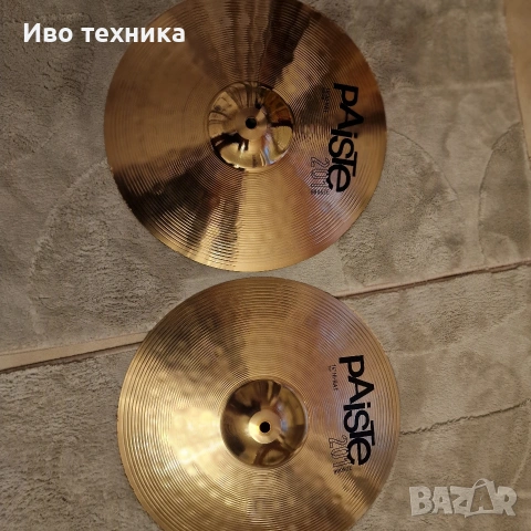 чинели PAISTE 201, снимка 7 - Ударни инструменти - 53216031
