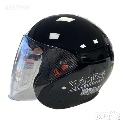 Каска за мотор PA519, Черен гланц, снимка 2 - Аксесоари и консумативи - 49048395