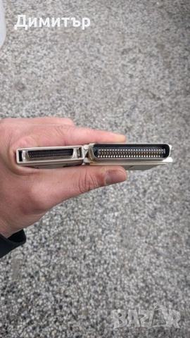 50 - pin Centronics към 50 - pin HD SCSI Кабел