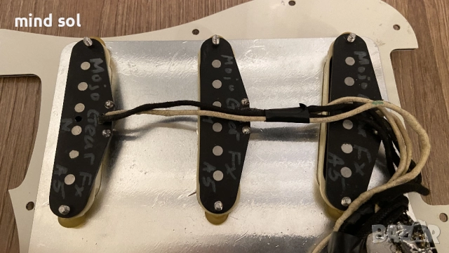 Stratocaster Loaded Pickguard with Mojo Gear FX Pickups , снимка 5 - Китари - 52489930