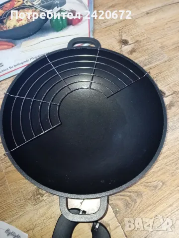 нов  немски  WOC  тиган, снимка 2 - Съдове за готвене - 48551179