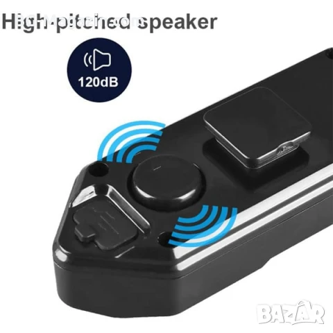 Мигачи задни светлини за колело LED стоп водоустойчив ярки за велосипед със звънец аларма USB мощен, снимка 10 - Аксесоари за велосипеди - 50963161