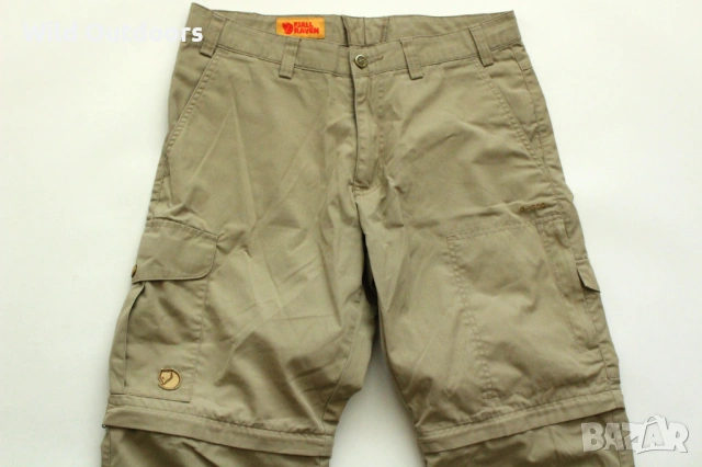 FJALLRAVEN Karl Zip-off trousers - мъжки панталон, размер 46 (S), снимка 2 - Екипировка - 54195428