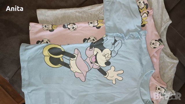 нови блузки с Мини Маус 5/6 г, снимка 2 - Детски Блузи и туники - 39206678