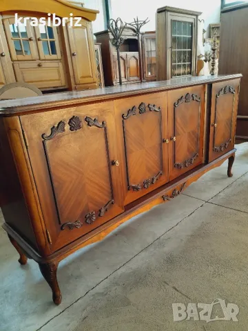 Масивен Бароков Скрин- Внос Германия , снимка 3 - Скринове - 48023851