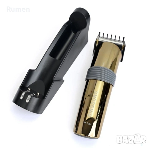 Безжична машинка за подстригване, тример, Dingdong RF-609т TUPE C с USB., снимка 3 - Други - 53238618